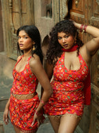 The Mirchi Phulkari Set