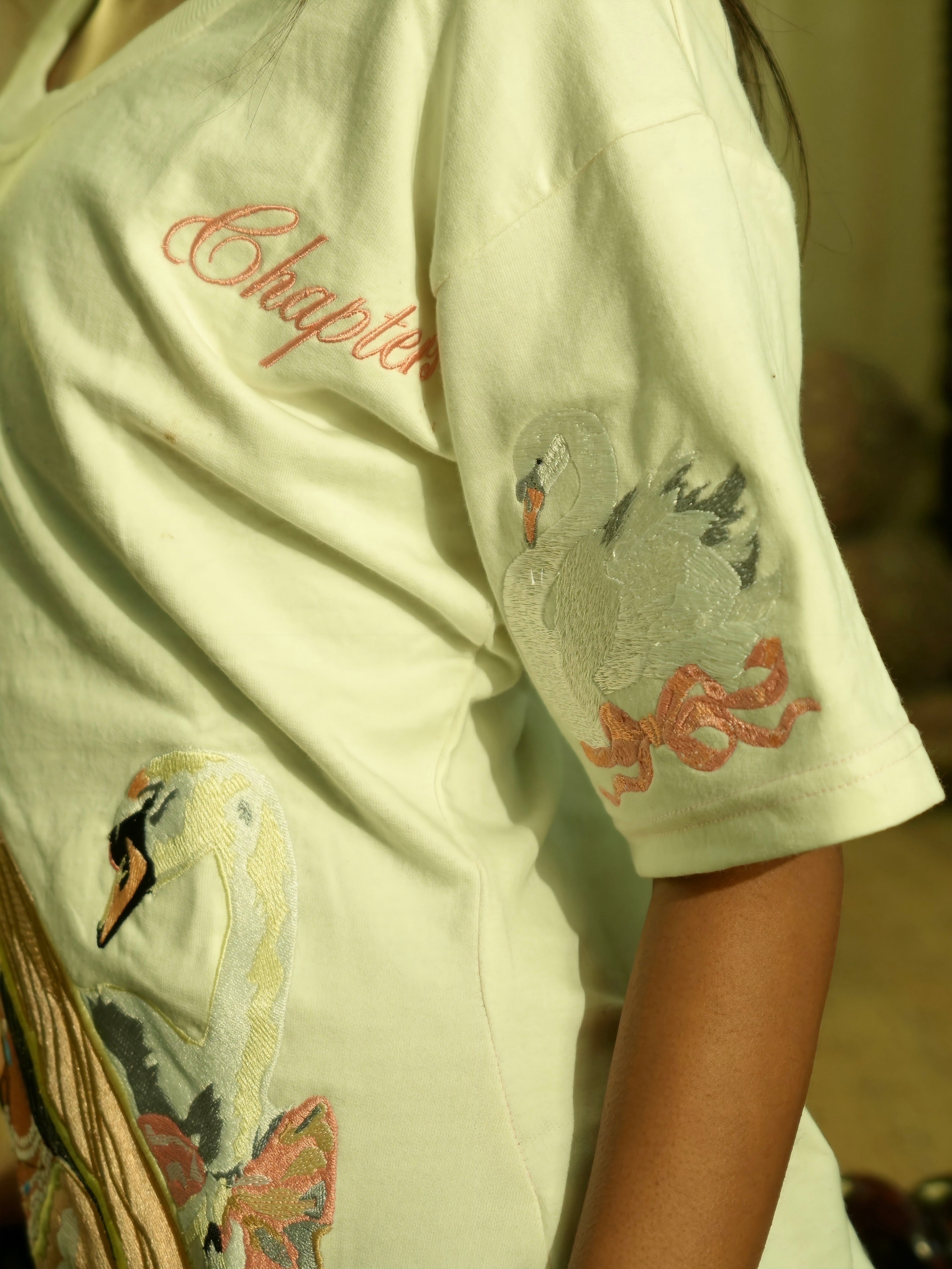 Chapters Signature Tee – White