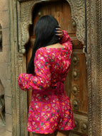 Satrangi phulkari set